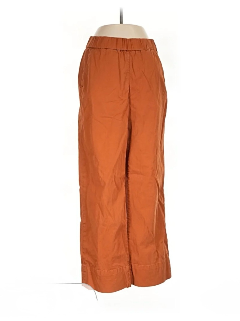 Everlane Wide Leg Pants in Burnt Orange